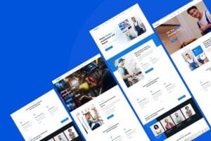 定制建站页海报